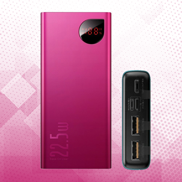 Фото 4 Power bank Baseus Adaman Metal Digital Display QC