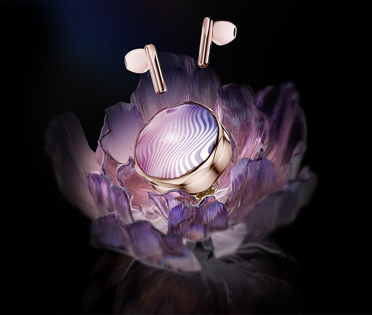 Беспроводные наушники Xiaomi QCY FairyBuds T21 Pink 2 Фото 2 QCY FairyBuds T21