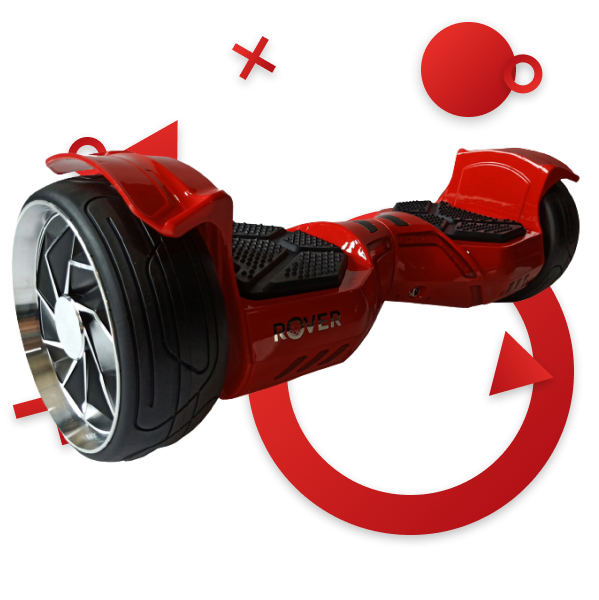Фото 1 Гироборд ROVER L3 Red