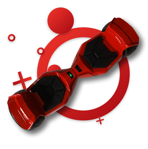 Фото 2 Гироборд ROVER L3 Red