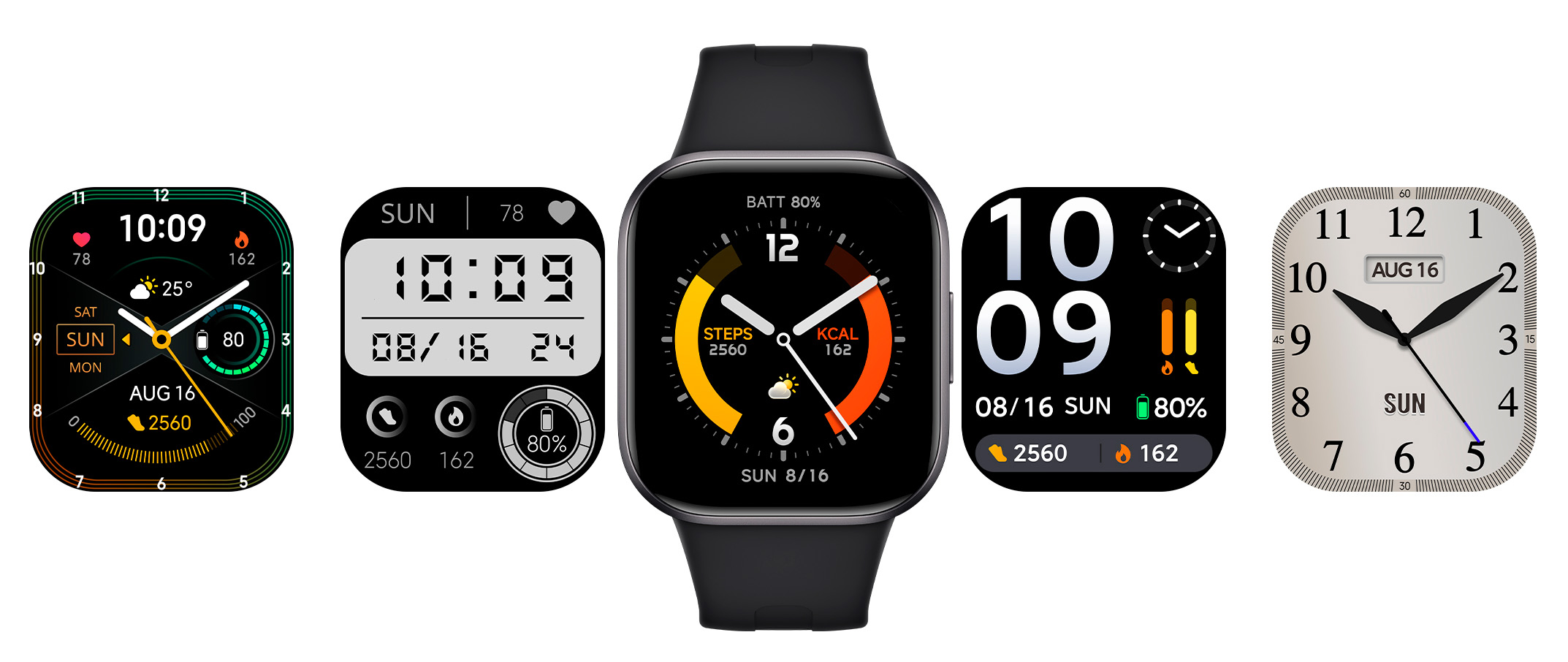 Фото Redmi Watch 6 Active Midnight Black BHR09CZGL