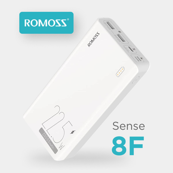 Фото 1 Romoss 30000mAh Sense8F