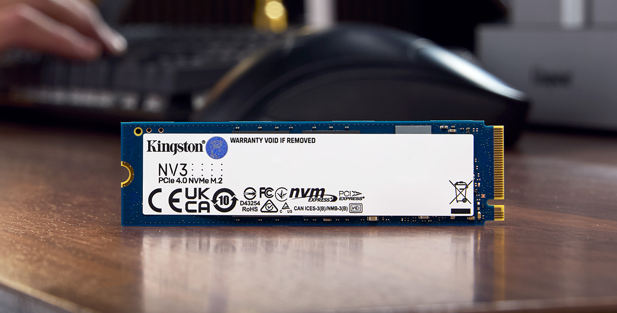 Kingston NV3 1TB SSD PCIe 4.0 M.2新品 Kingston NV3 NVMe PCIe 4.0 SSD 1TB, M.2 2280 / M-Key / PCIe