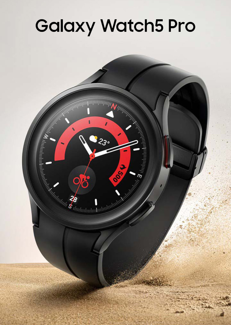 Смарт-часы Samsung Galaxy Watch 5 Pro 45mm Black Titanium (SM
