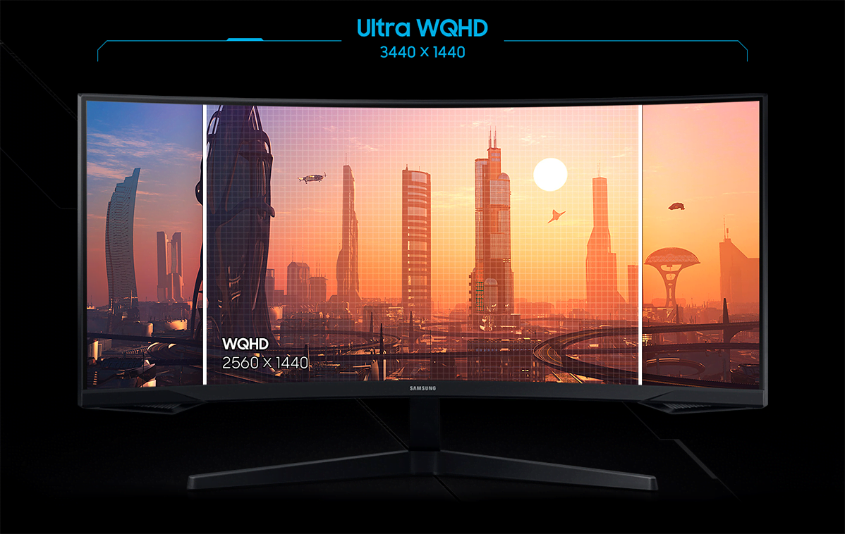 Фото 3 Samsung Odyssey G5 LC34G55TWWIXCI