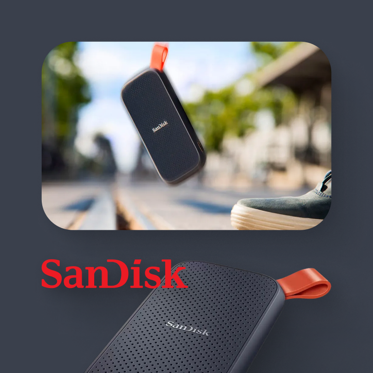 SanDisk E30外付けSSD 1TB SSD-накопитель SanDisk E30 1TB USB 3.2