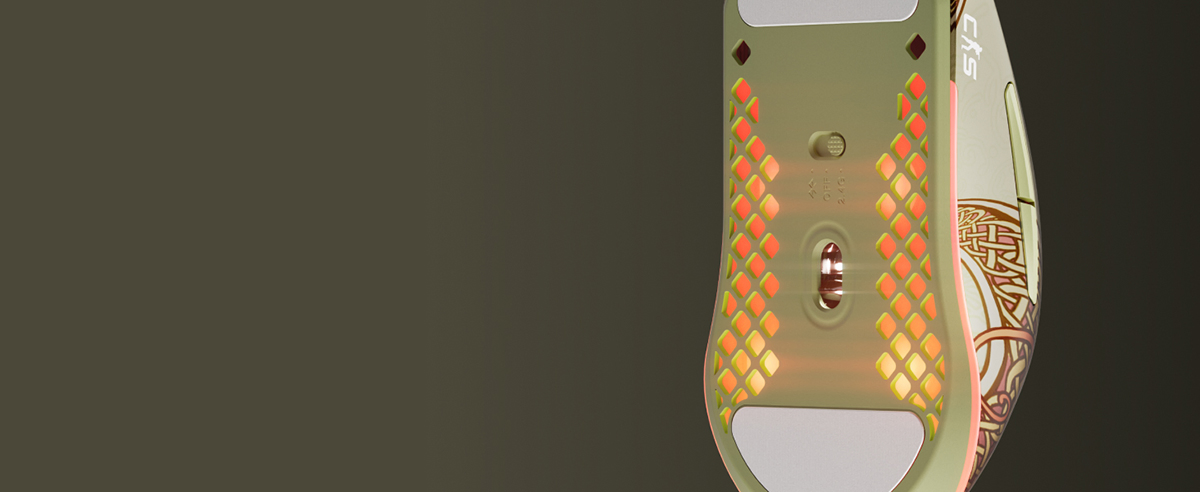 Фото SteelSeries CS2 Dragon Lore Edition, Wireless, RGB