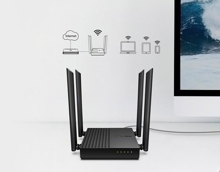 ROUTER TP LINK AC 1200 ARCHER C64