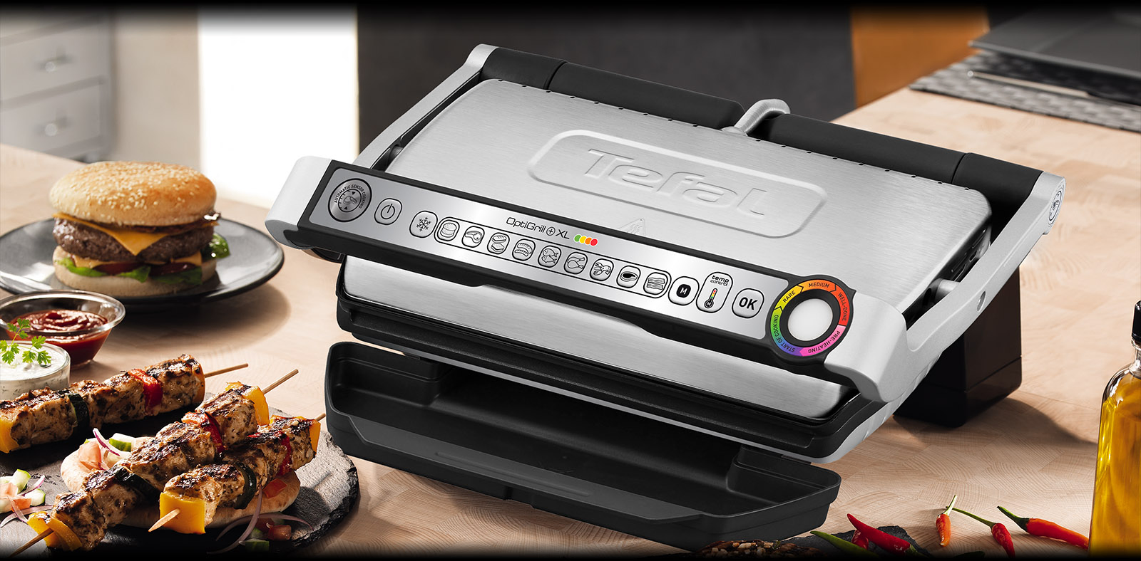 Фото 1 Tefal OptiGrill+ Snacking & Baking XL GC724D12