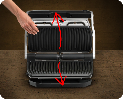 Фото 4 Гриль Tefal OptiGrill+ Waffle Inox GC716D12