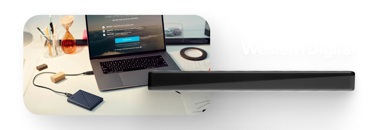 Фото 2 WD My Passport B WDBYVG0020BBK