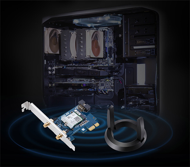 Фото 2 Wi-Fi ASUS PCE-AC58BT