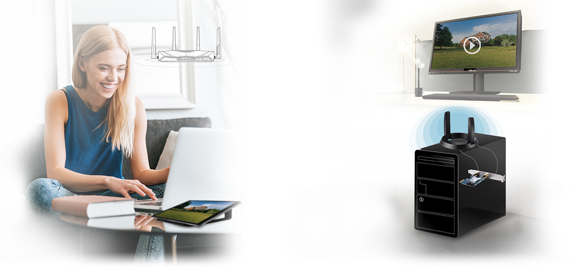 Фото 3 Wi-Fi ASUS PCE-AC58BT