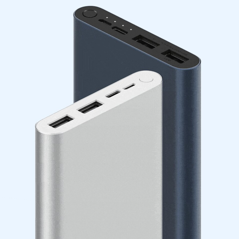 Xiaomi Mi Power Bank 3 Ultra Compact 18W 10000 mAh з швидкою зарядкою
