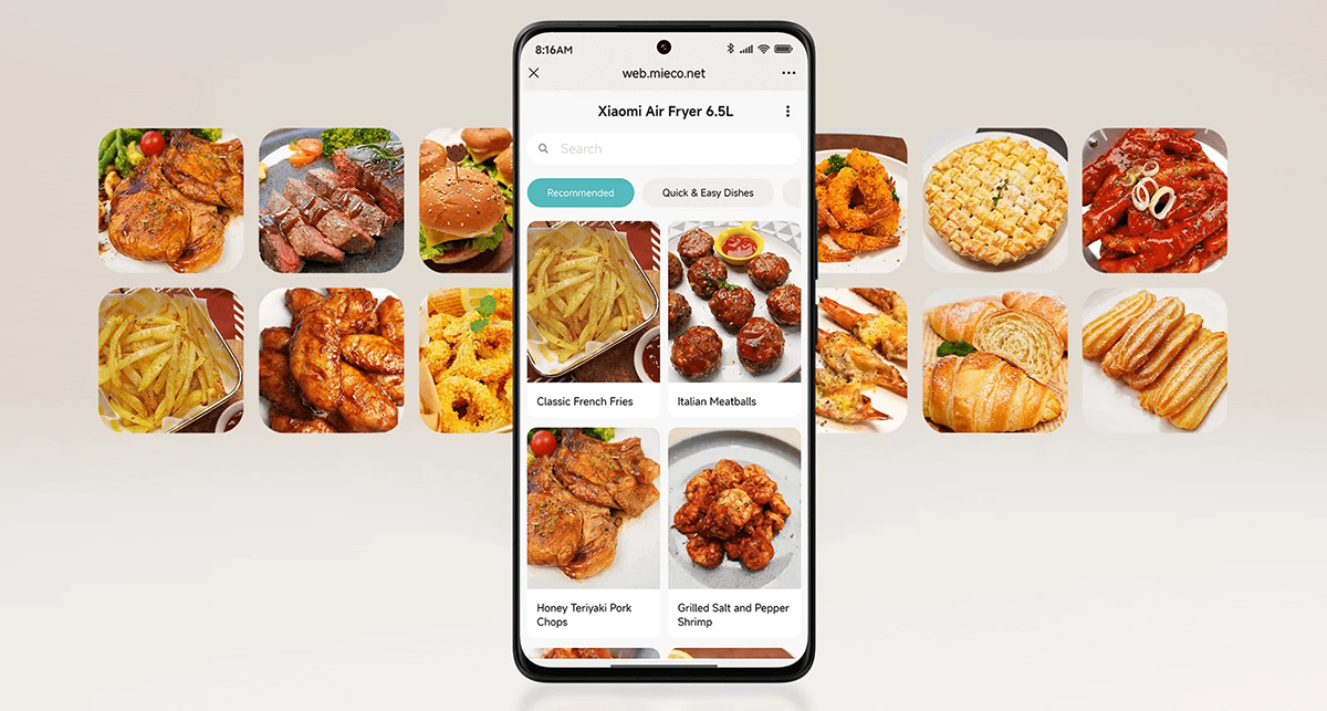 Фото Xiaomi Air Fryer 6.5L EU WH