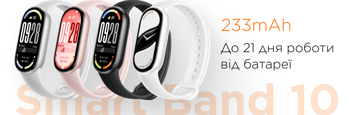 Фото Xiaomi Smart Band 10