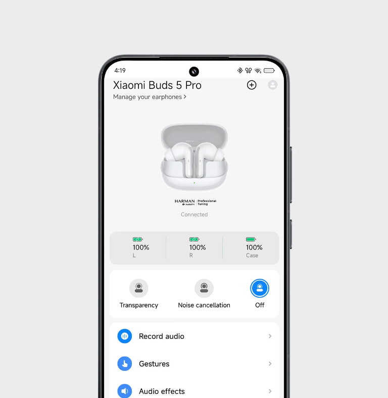 Фото 11 Xiaomi Buds 5 Pro Bluetooth