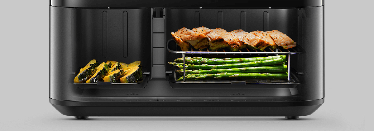 Фото Xiaomi Dual Zone Air Fryer 10L EU