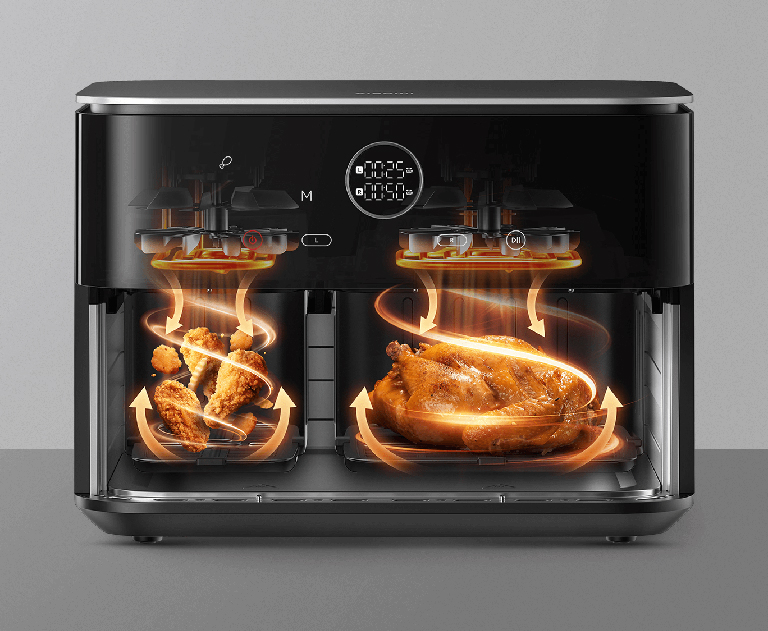 Фото Xiaomi Dual Zone Air Fryer 10L EU