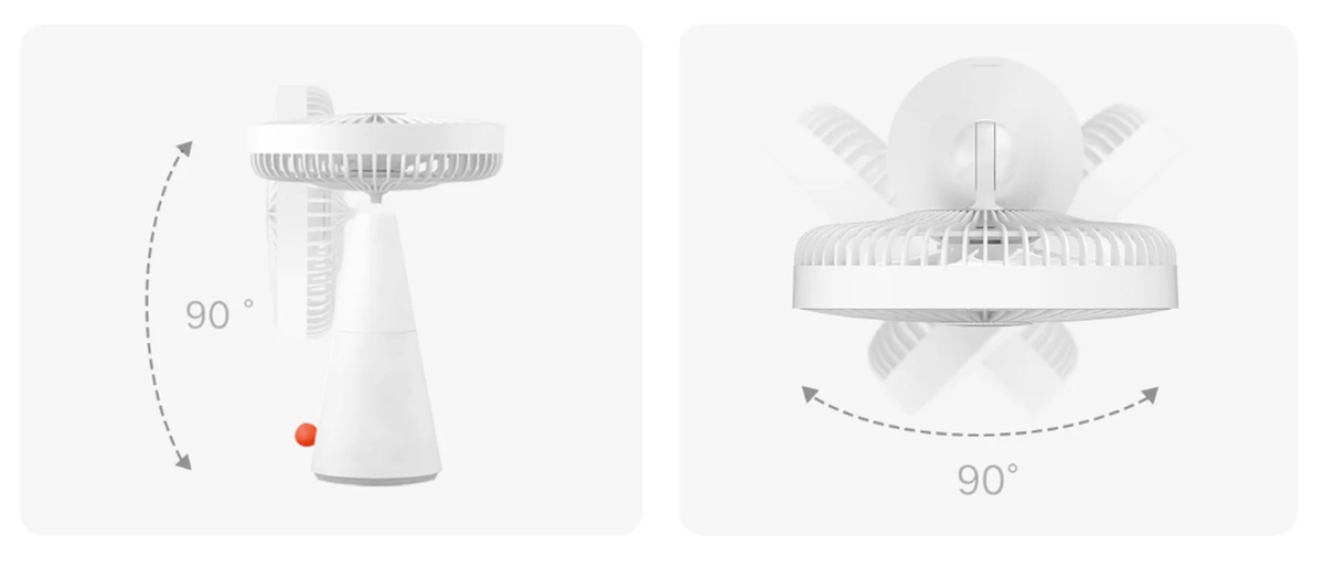 Фото Xiaomi Rechargeable Mini Fan GL