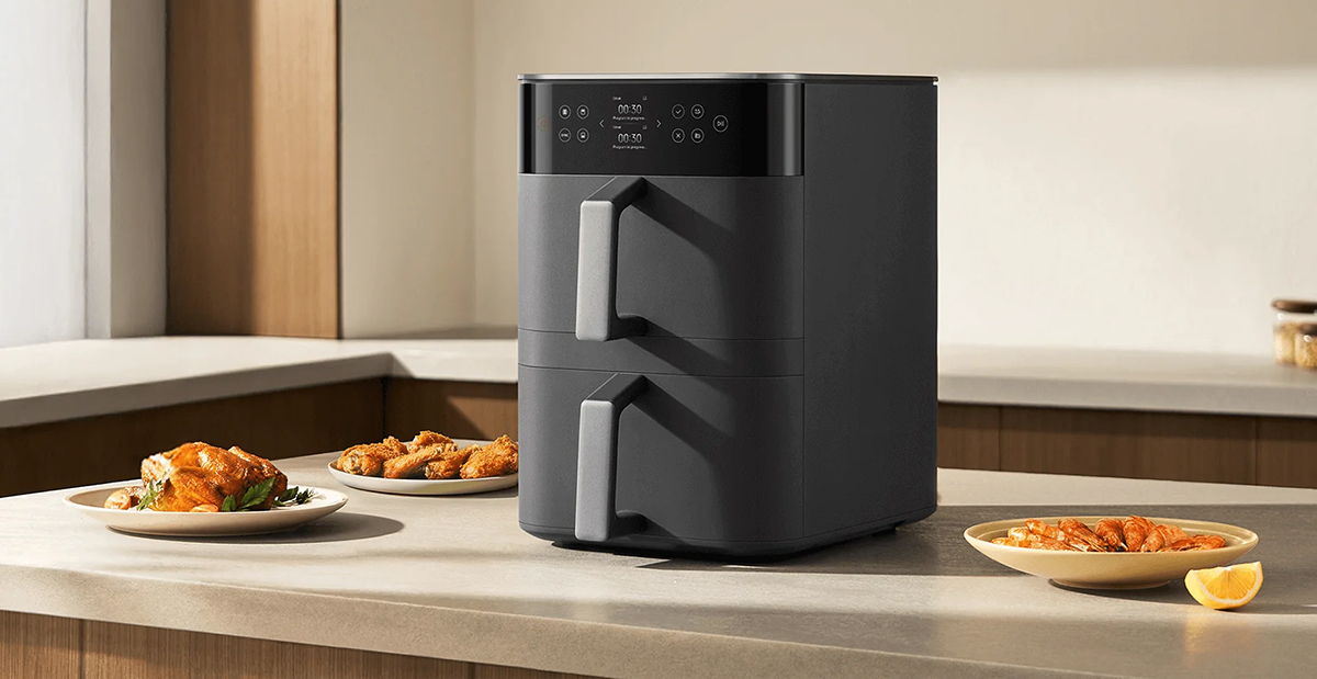 Фото Xiaomi Smart Double Stack Air Fryer 12L