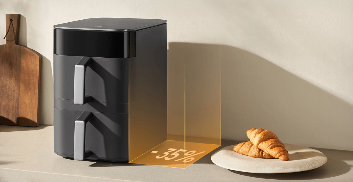 Фото Xiaomi Smart Double Stack Air Fryer 12L