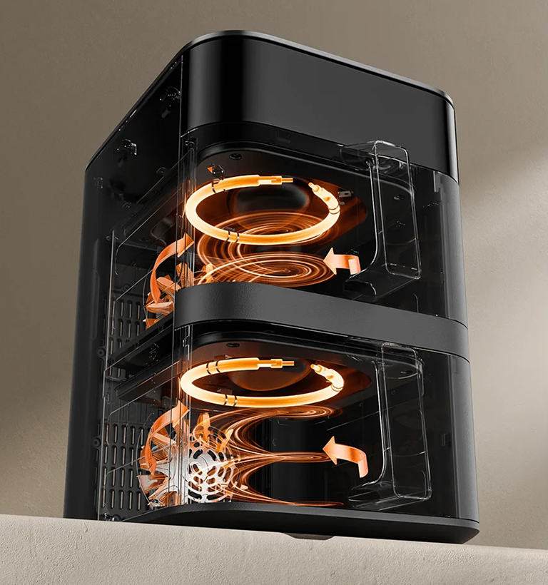 Фото Xiaomi Smart Double Stack Air Fryer 12L