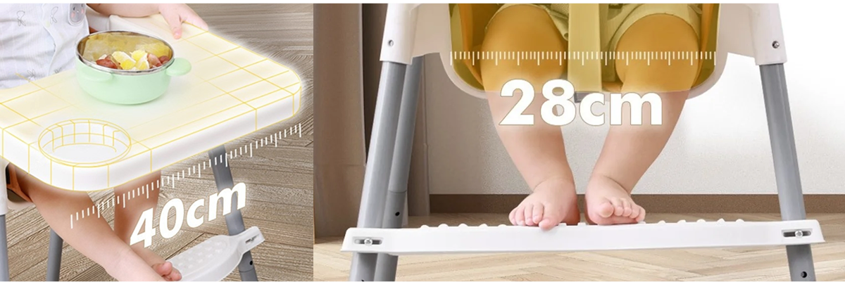 Стульчик для кормления Xingtai Zuoxi Children's ZX-108 белый