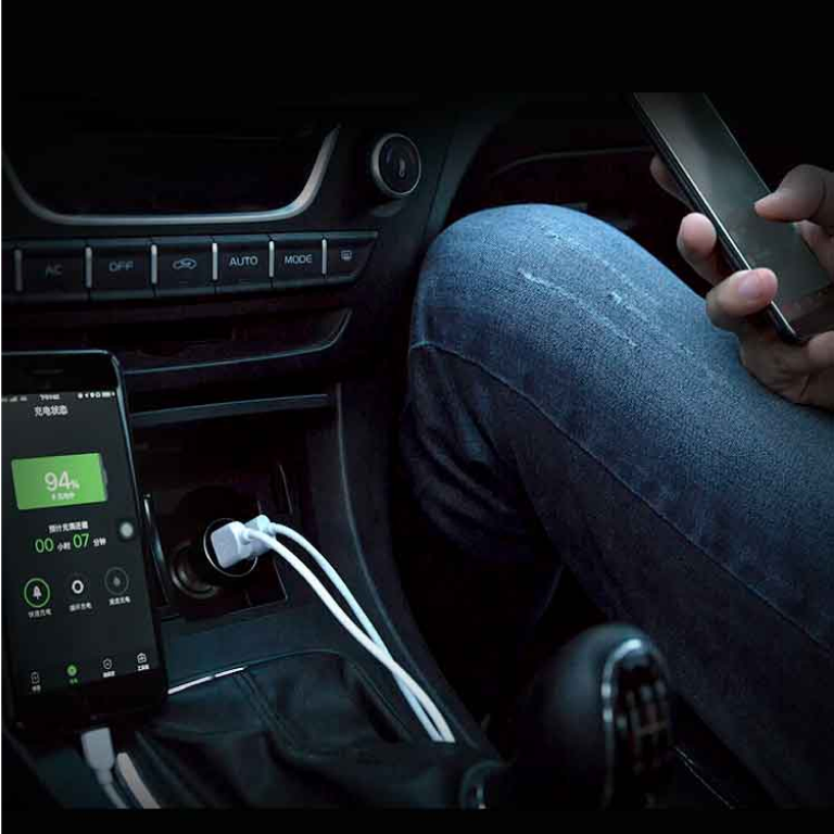 Фото 3 ZMI Dual USB Car Charger with LED