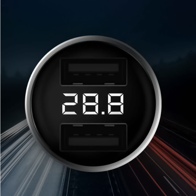 Фото 4 ZMI Dual USB Car Charger with LED