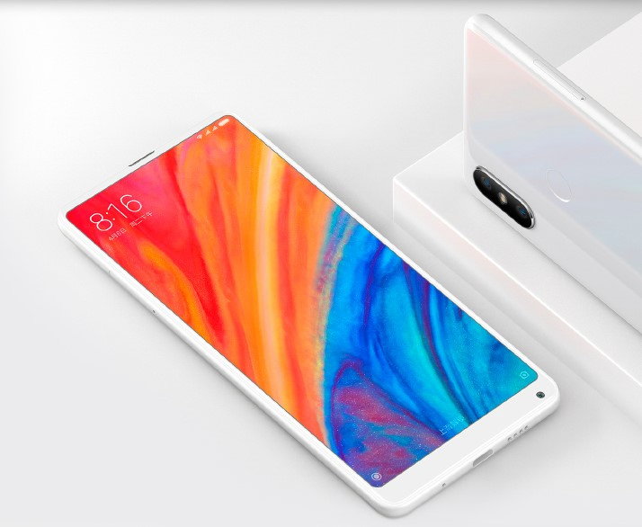 スマートフォン本体 Xiaomi Mi Mix 2s Мобильный телефон Xiaomi Mi Mix 2S 6/64GB White – фото