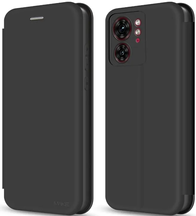 Чохол MAKE Flip black для Motorola Edge 40