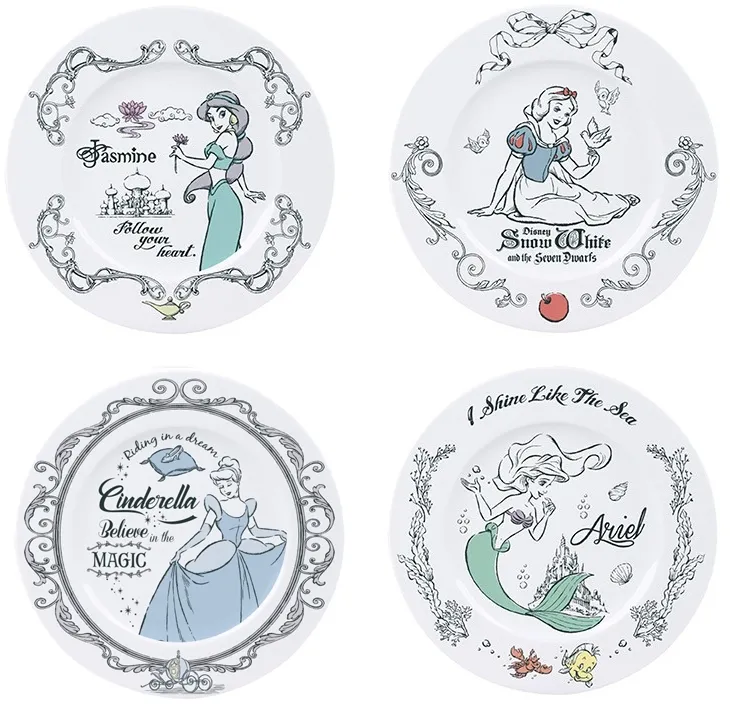 Набір тарілок ABYstyle DISNEY Princesses (ABYTAB007)