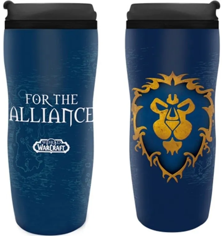 Термокружка ABYstyle WORLD OF WARCRAFT For the Alliance (Варкрафт За Альянс) 355 мл (ABYTUM015)