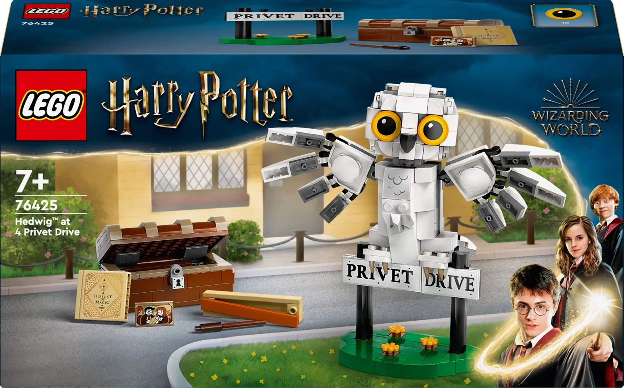 Конструктор LEGO® Harry Potter Гедвіґа на Тисовій вулиці, 4 (76425)