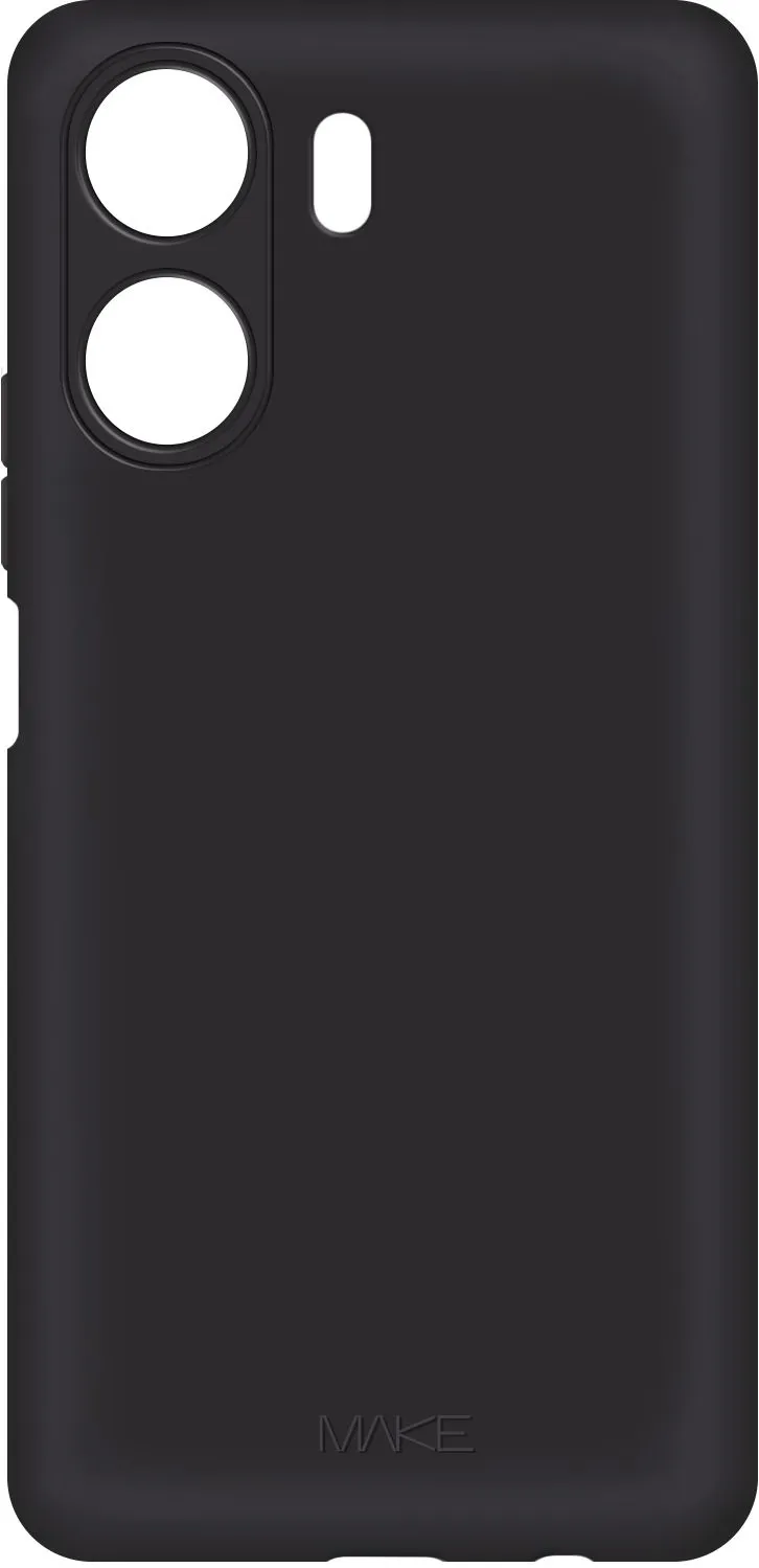 Чохол MAKE Skin чорний для Xiaomi Redmi 13C/Poco C65