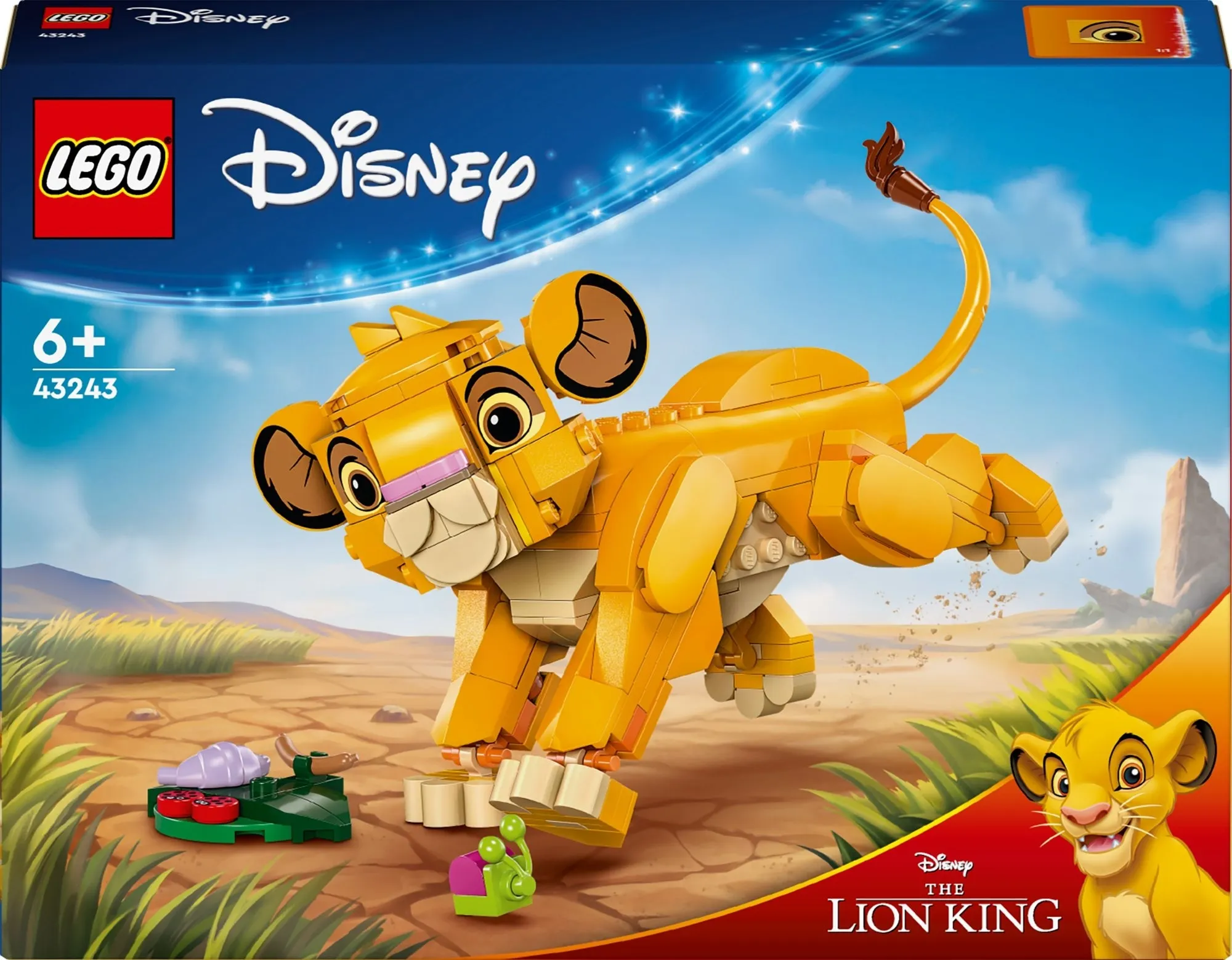 Конструктор LEGO® Disney Левеня Сімба (43243)