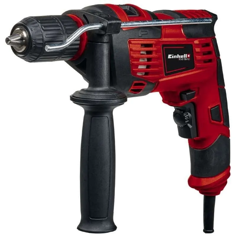 Дриль ударний Einhell TC-ID 720/1 E, 720 Вт, ШЗП 1.5-13мм, 0-1800обмін, 1.92кг (4259848)