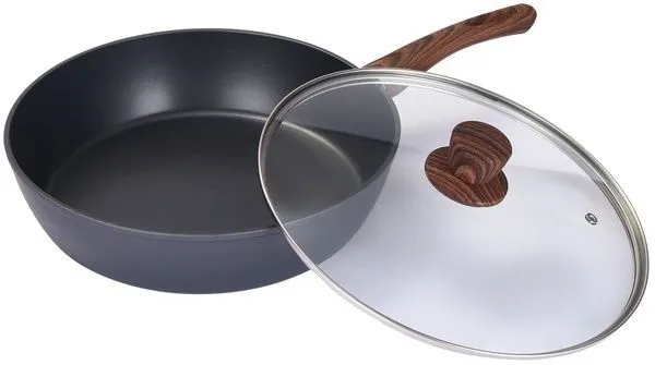 Сковорода BRAVO CHEF Глибока з кришкою 24 см (BC-1101-24/L)