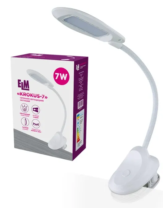 Настільна лампа ELM Krokus 7W IP20 4000K (27-0000)