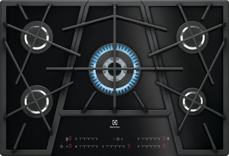 Варильна поверхня газова Electrolux KGV7539IK Touch Sure