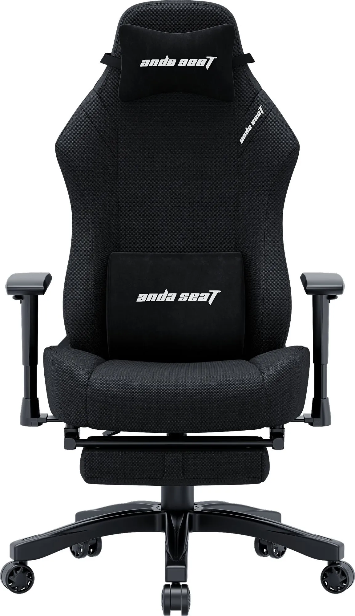 Крісло геймерське Anda Seat Luna Pro Size L Black Fabric (AD18T-44-B-F)