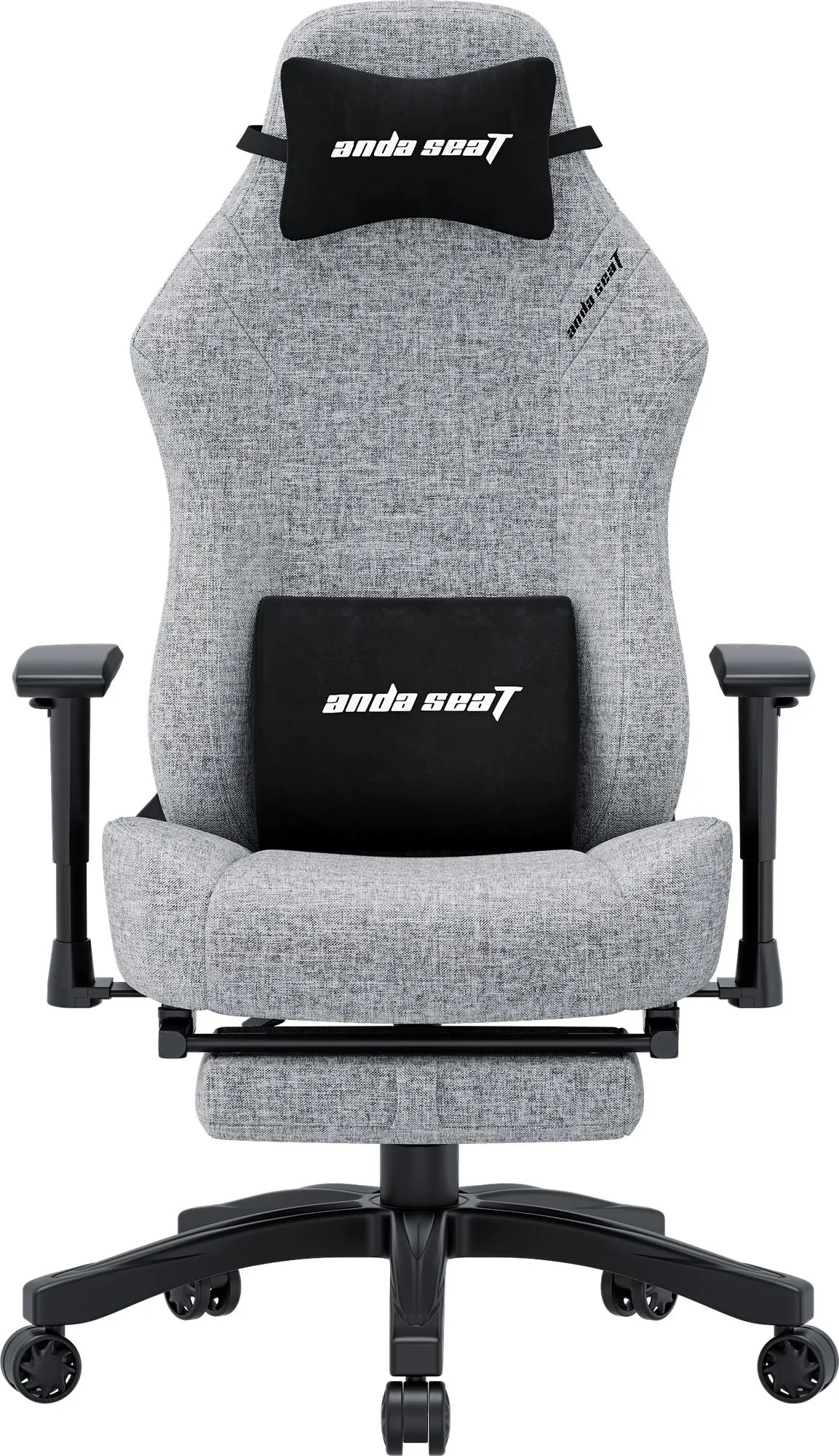 Крісло геймерське Anda Seat Luna Pro Size L Gray Fabric (AD18T-44-G-F)
