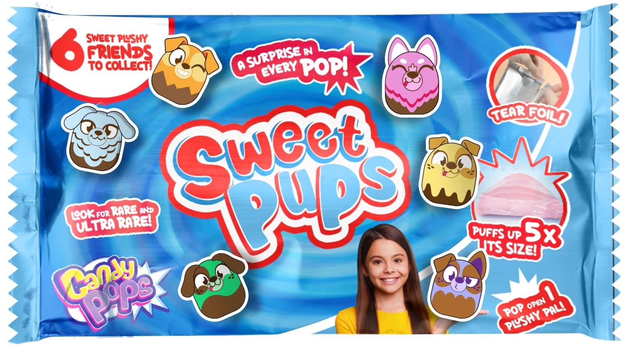 М’яка іграшка Candy Pops "Солодкі цуценята" (2408001)