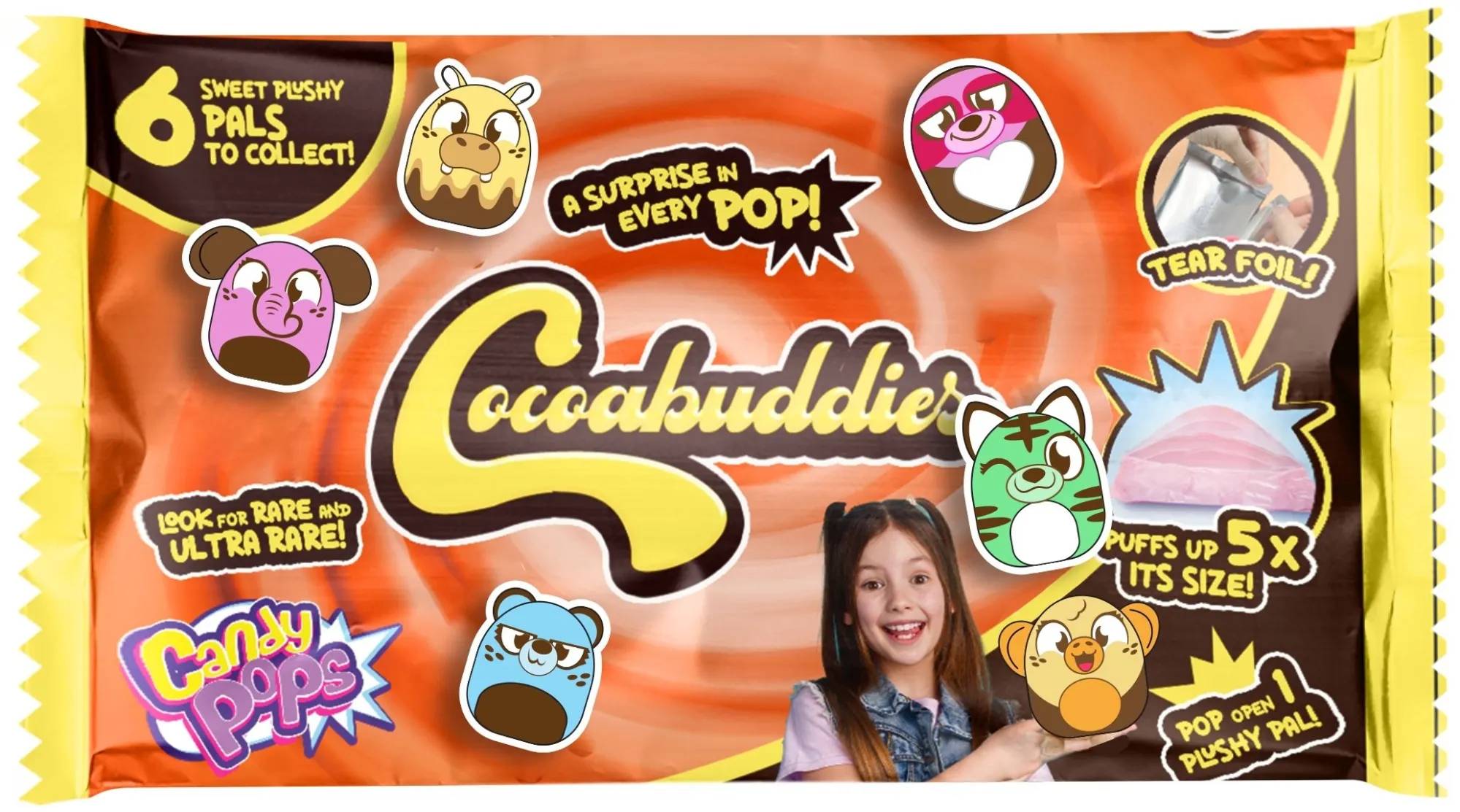 М’яка іграшка Candy Pops "Кокосові друзі" (2408002)