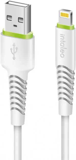 Кабель Intaleo Lightning (CBFLEXL2) 2м бiлий