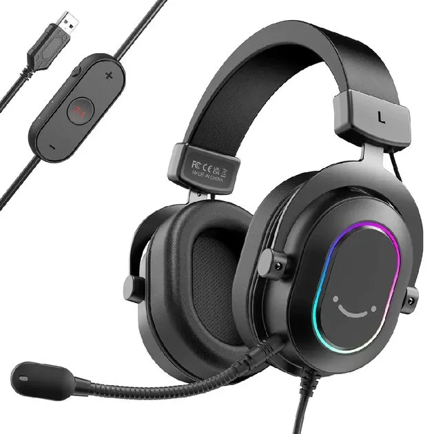 Навушники Fifine RGB (H6) Black