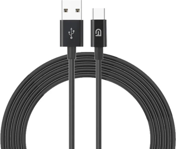 Кабель ArmorStandart AMD718B USB-Type-C 1m (ARM64291) чор