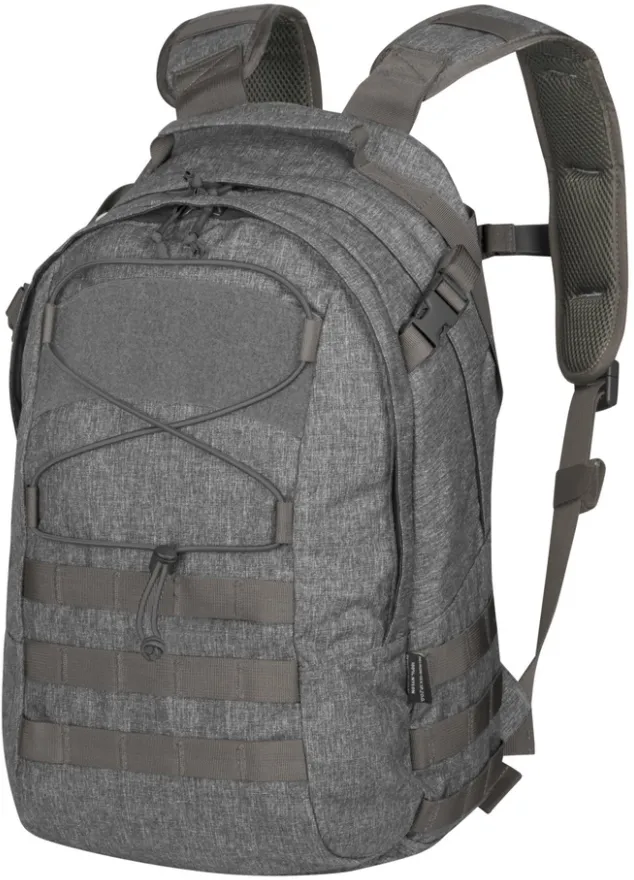 Рюкзак Helikon-Tex EDC 21л Polyester Blend - Melange Black-Grey (PL-EDC-NP-M1)