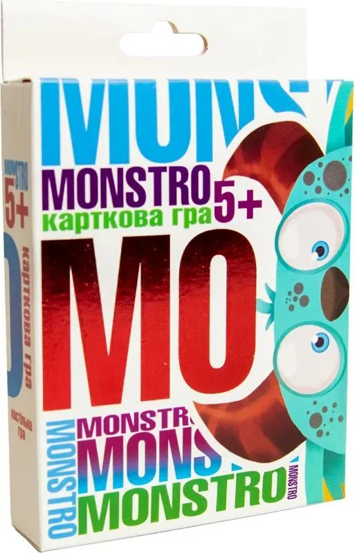 Настільна гра Strateg "Monstro", (укр) (32068)